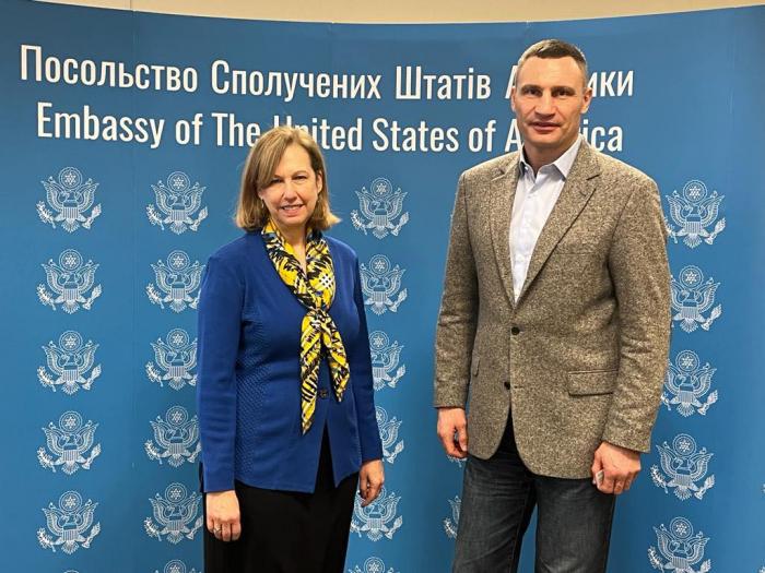 Посольство США провело встречу с Кличко по поводу терробороны столицы