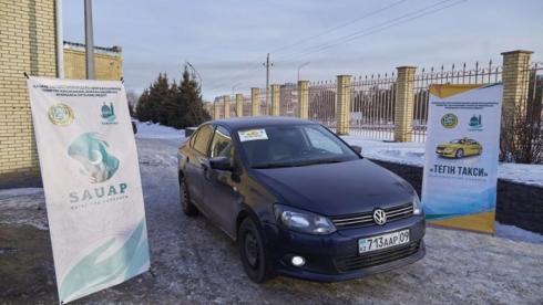 «Бесплатное такси» в Темиртау в морозные дни развозило жителей по домам