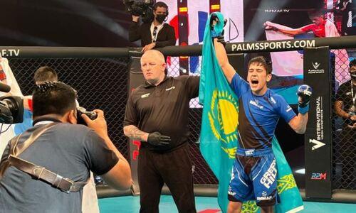 Казахстан взял первое «золото» на чемпионате мира по MMA. Видео