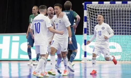 Игрок сборной Казахстана возглавил гонку бомбардиров Евро-2022 по футзалу