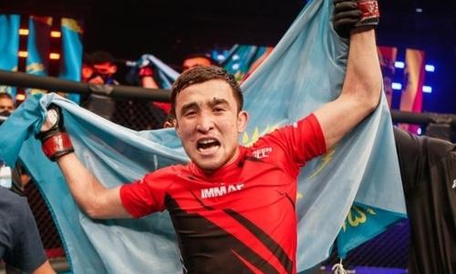 Казахстан завоевал второе «золото» на чемпионате мира по ММА
