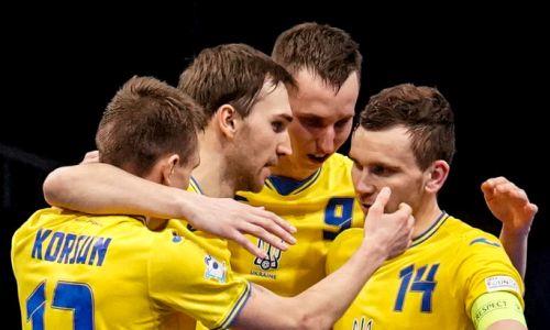 Футзалисты сборной Украины мощно исполнили «Червону руту» после победы над Казахстаном. Видео