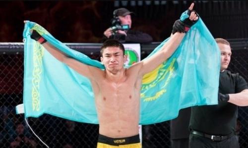 Названа замена казахстанскому бойцу в чемпионском бое промоушна Хабиба
