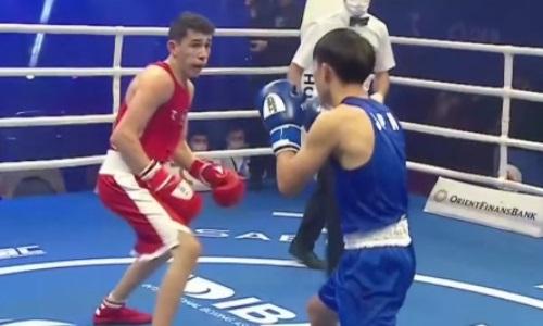 Узбекистанский боксер включил «режим бога». Видео