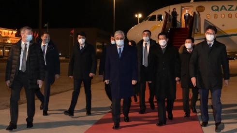 Президент Токаев прилетел в Пекин