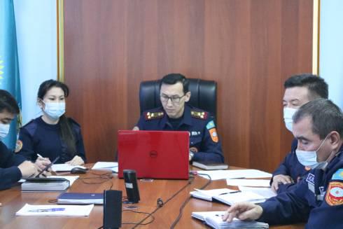 Состоялось заседание комиссии по предупреждению и ликвидации чрезвычайных ситуаций в Карагандинской области