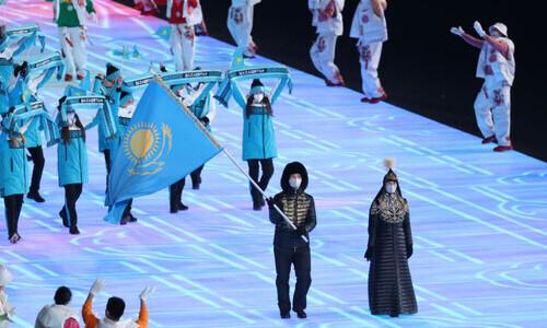 «Шикарное зрелище». Проход сборной Казахстана на открытии Олимпиады-2022 вызвал восторг в России