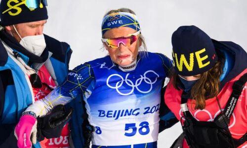 Лыжница сборной Швеции объяснила свои обмороки на Олимпиаде в Пекине