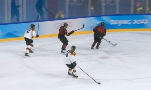 Три шайбы за 11 минут заброшено в хоккейном матче Канада — Германия на Олимпиаде-2022