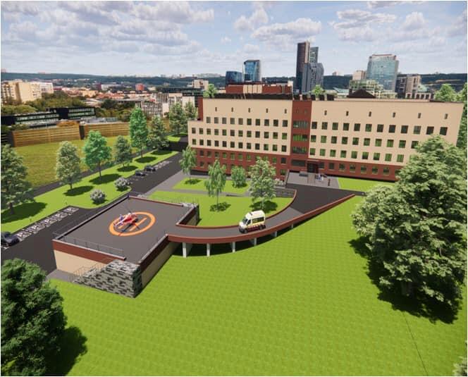 Тернопольская областная больница получит вертолетную площадку в рамках 