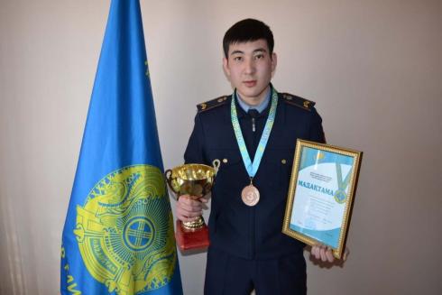 Сотрудник учреждения АК-159/1 ДУИС по Карагандинской области, занял третье место на областном чемпионате по ММА