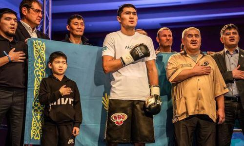 Казахстанский боксер вошел в ТОП-15 рейтинга WBO после победы нокаутом и завоевания титула