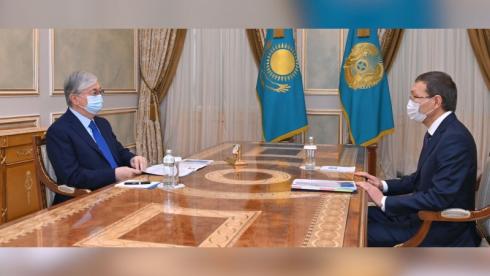 Президент Токаев принял нового главу ЦИК Нурлана Абдирова