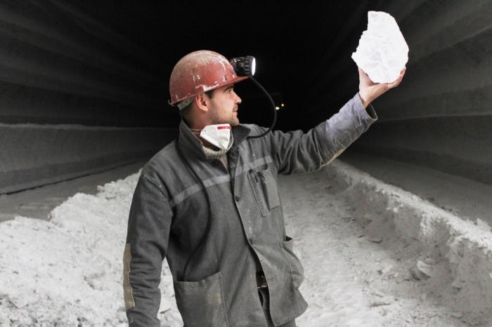 Самое крупное в Восточной Европе предприятие по добыче соли 