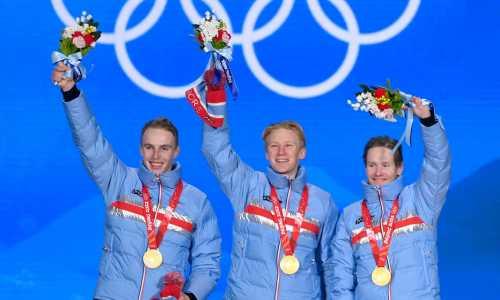 Лидер медального зачета Олимпиады-2022 в Пекине отрывается. У России — пятое «золото»