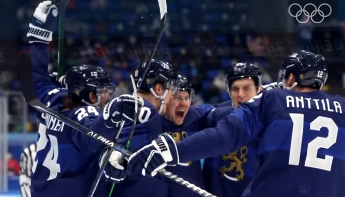 Сборная Финляндии по хоккею переиграла спортсменов ОКР и взяла 