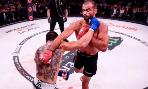 Экс-чемпион Bellator из России за за 38 секунд уничтожил американца. Видео нокаута