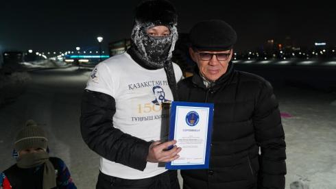 Веломарафонец из Караганды вошёл в Книгу рекордов Казахстана