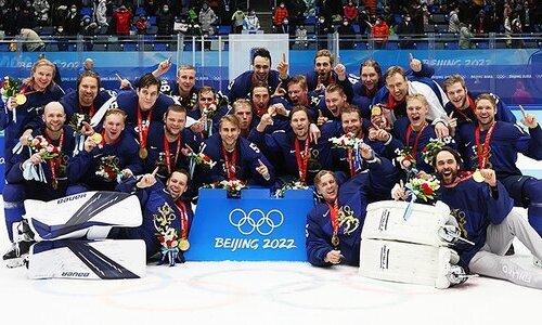 20 тысяч человек встретили сборную Финляндии по хоккею после «золота» Олимпиады-2022. Видео