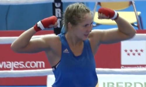 Украинская боксерша оригинально отпраздновала победу на международном турнире. Видео