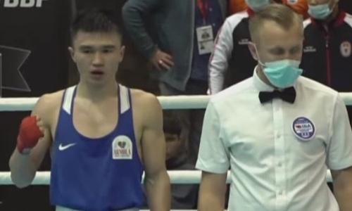 Казахстанский боксер перевернул бой на «малом чемпионате мира»