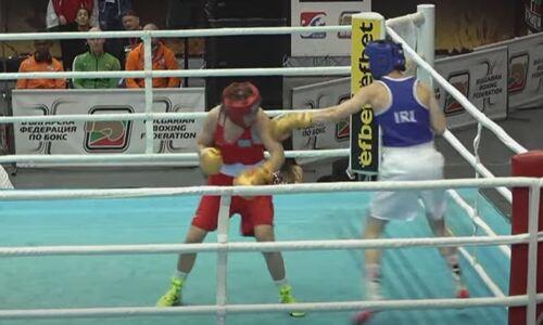 Казахстанка устроила зарубу с олимпийской чемпионкой в полуфинале «малого чемпионата мира» по боксу