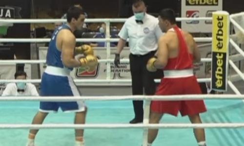 Супертяжи из Казахстана и Узбекистана зарубились за выход в финал «малого чемпионата мира» по боксу