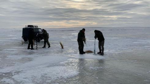 На водоёмах Карагандинской области спасают рыбу от замора