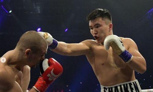 Казахстанский боксер с поясом WBC показал подготовку к следующему бою. Видео
