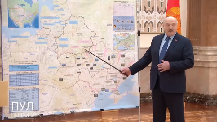 Лукашенко показал карту расположения российских ракет в Беларуси
                01 марта 2022, 23:06