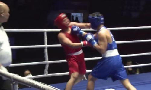 Казахстан оформил очередной нокаут на чемпионате Азии по боксу. Видео
