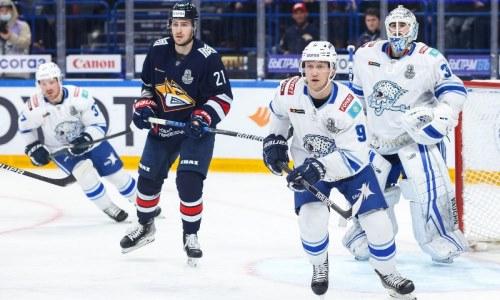 «Барыс» назвал состав на третий матч плей-офф КХЛ с «Металлургом»