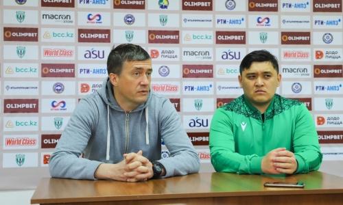 «Все бились, хотели победить». Наставник «Атырау» прокомментировал старт в КПЛ-2022