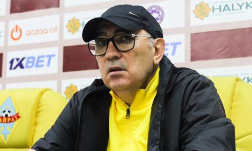 Курбан Бердыев выразил недовольство игрой «Кайрата» после победы над «Актобе»