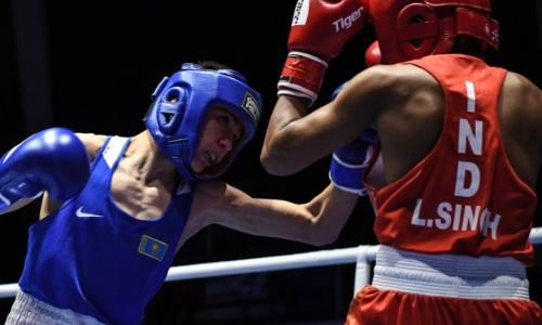 Четыре нокаута за день. Казахстан выиграл еще шесть медалей на чемпионате Азии по боксу. Видео