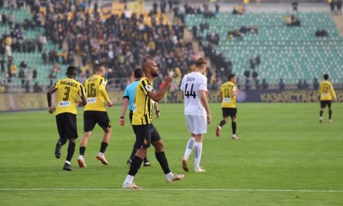 Нападающий «Кайрата» забил десятый гол в Премьер-Лиге