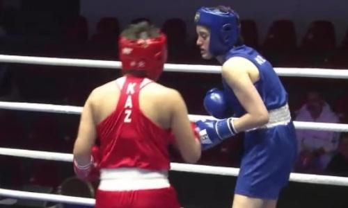 Казахстан нокаутом за 75 секунд оформил выход в финал чемпионата Азии по боксу. Видео