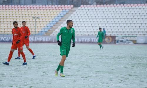 Футболист «Атырау» поделился эмоциями от первого гола за команду