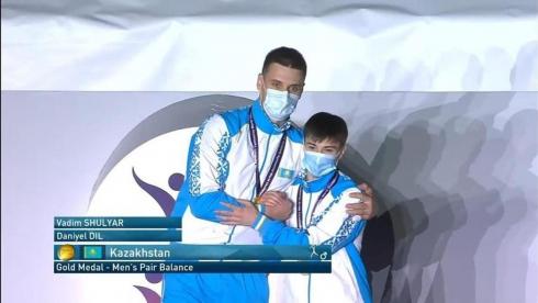 Карагандинские акробаты стали чемпионами мира