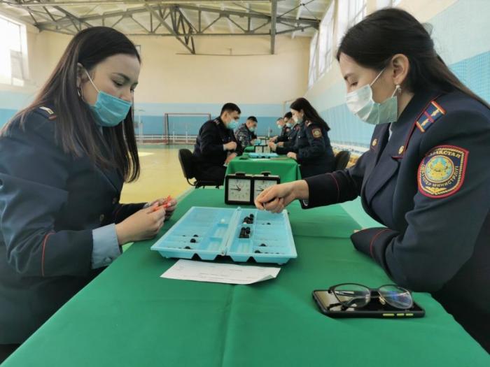 Полиция Северного Казахстана встречает Наурыз спортивным праздником