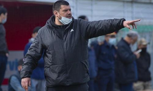 «Первый раз в жизни хочу извиниться». Главный тренер «Акжайыка» выразил недовольство по матчу с «Ордабасы»