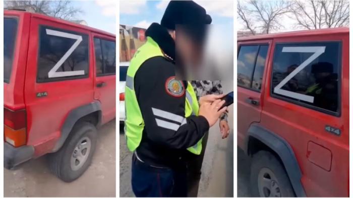 Водитель авто с наклейкой Z привлек внимание полиции в Актау
                19 марта 2022, 23:08