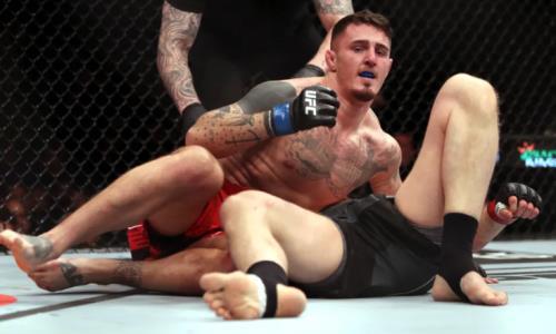 Видео полного боя Александр Волков — Том Аспиналл с эффектной концовкой на UFC Fight Night 204