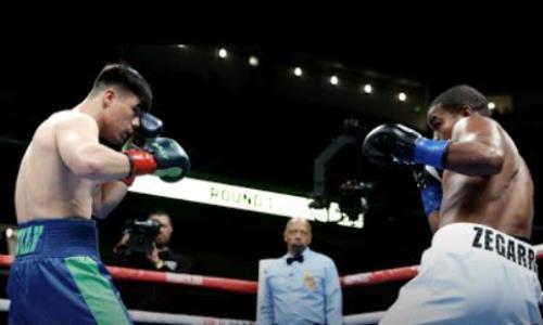 Сравниваемый с Головкиным узбекский боксер быстрым нокаутом уничтожил соперника с 34 победами. Видео