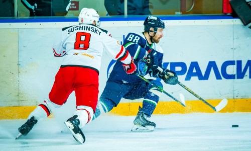 Хоккеист сборной Казахстана единолично возглавил гонку бомбардиров в плей-офф российской лиги