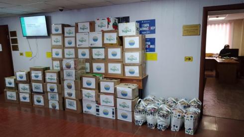 Волонтёры Карагандинской области в праздничные дни раздали 1755 продуктовых наборов