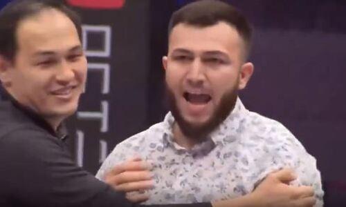 Казахстанский блогер сцепился с бойцом из Узбекистана и вызвал его на поединок. Видео