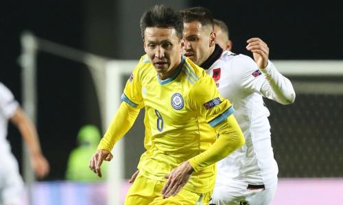 Названы лучший и худший игроки сборной Казахстана в матче с Молдовой