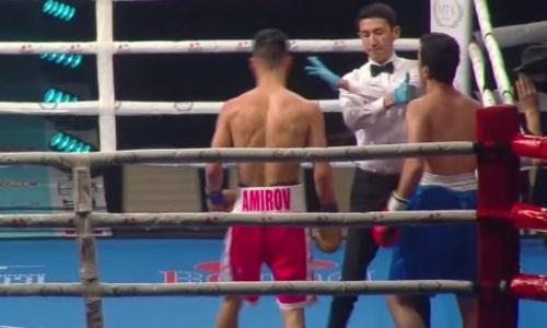 Чемпион WBC и WBO из Казахстана впервые выиграл нокаутом в профи. Видео