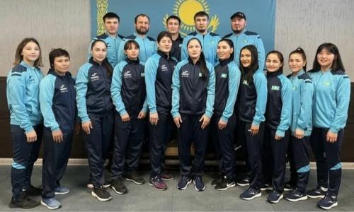 Назван состав сборной Казахстана по женской борьбе на чемпионат Азии